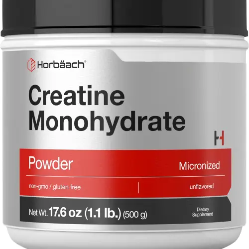 Creatina Monohidrato Horbäach 500g - 100 Servicios — imagen 1