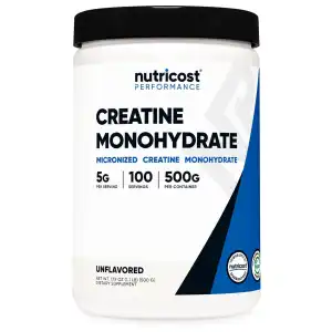 Creatina Monohidrato Nutricost 500g - 100 servicios miniatura 1