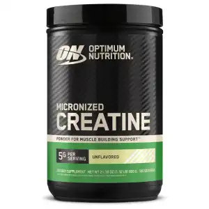 Creatina Micronizada Monohidratada Optimum Nutrition 600g — 120 servicios miniatura 1
