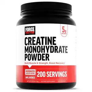 Creatina Monohidrato Micronizada Force Factor 2.21lb - 200 Servicios miniatura 1