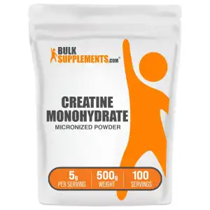 Creatina Monohidrato BulkSupplements 500g - 100 servicios miniatura 1